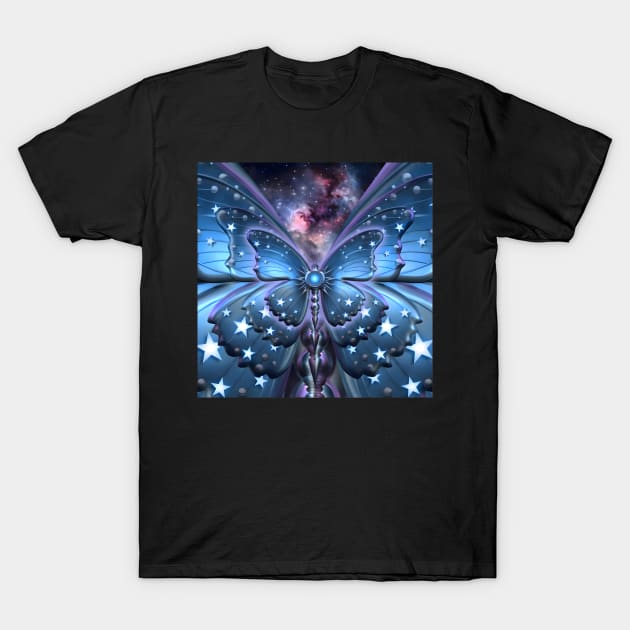 Universe Butterfly T-Shirt by Nuletto